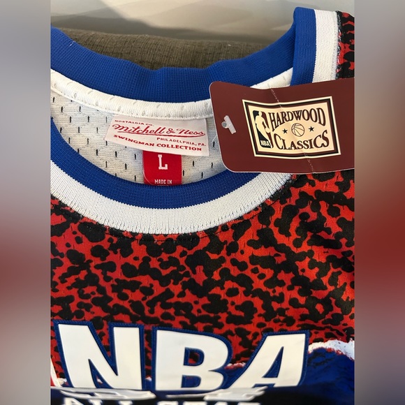 $150 Mitchell & Ness Shaquille O'Neal All Star 2003 Swingman Jersey Men’s Sz: L - Picture 4 of 6